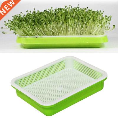 Bean Sprouts Double-layer Dishes Plate Seedling Tray Plastic