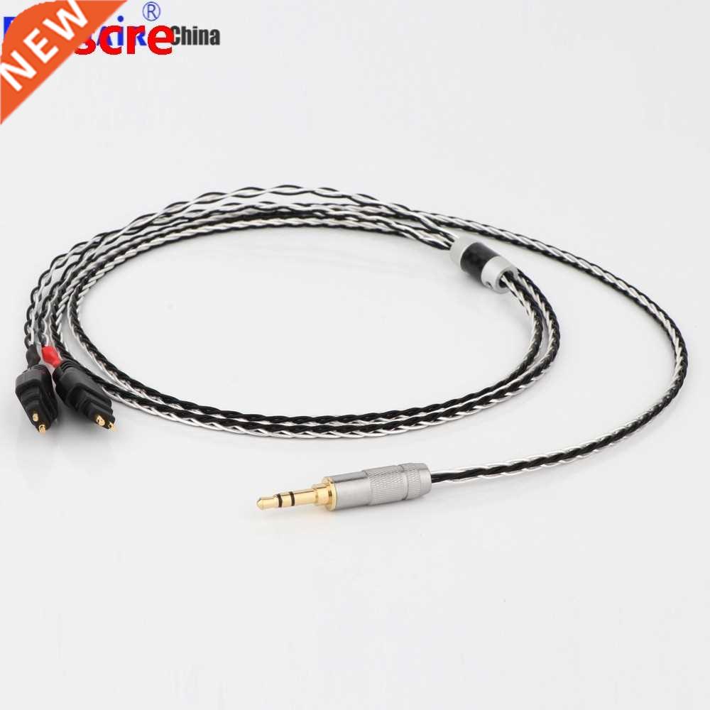 .5mm 2.5mm XLR 4.4mm 8 Core Silver Plated OCC Earphone Cabl