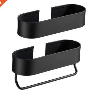 Wall Mounted Shampoo Holder Bathroom 2-n-1 Storage Tray wt