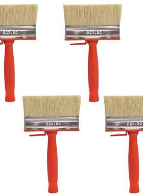 4 Pcs Shed Fence Pant Brushes Deckng & Tmber Block Stan