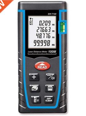 Distance Measure Meter Infrared Ruler Tape Measure with Bubb