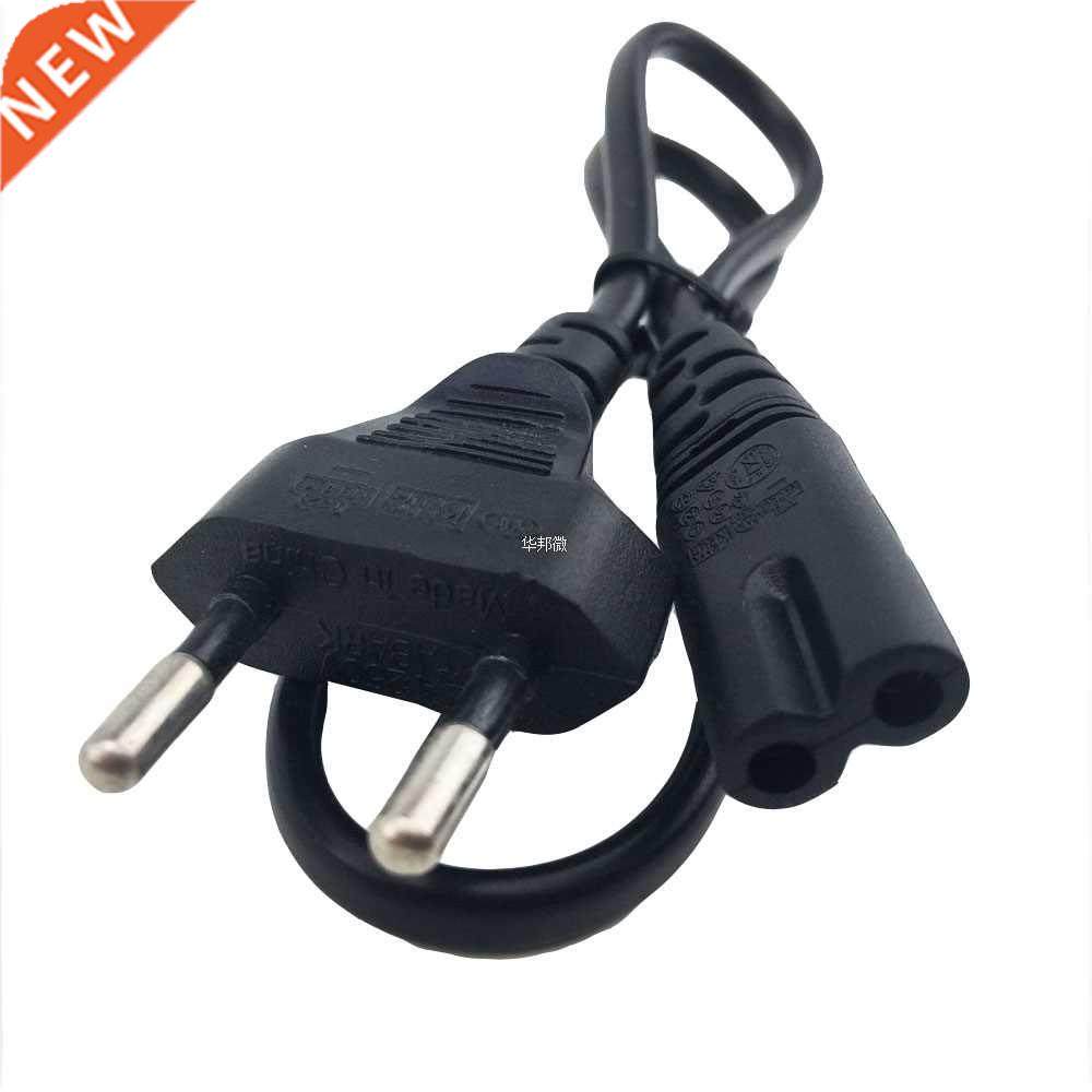 EU Power cable cord Figure 8 C7 to Euro Eu European 2 pin A