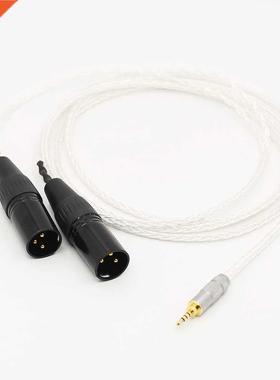 Yter HIFI Hi End 2.5mm TRRS Balanced Male to 2 XLR Male Cabl
