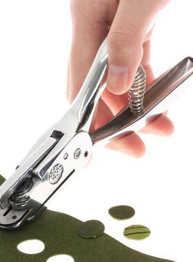 2 IN 1 DIY Steel Punch Pliers Notches Pattern Hole Puncher L