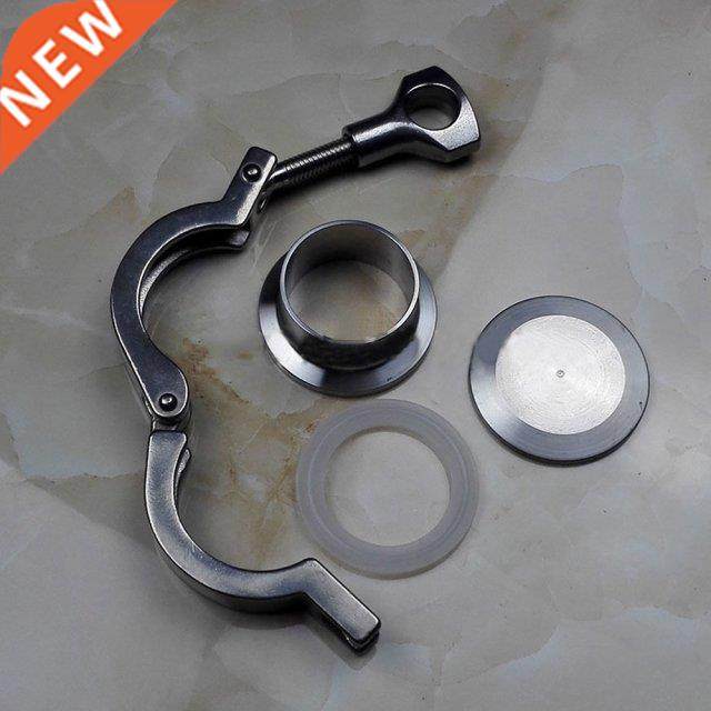 Stainless Steel 304 2 End Cap 2Weld On Ferrule 2Tri-Clamp