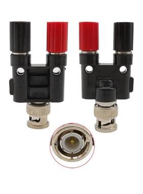 1/2Pcs BNC Male to 4mm Banana Female Jack Binding Post RF Co