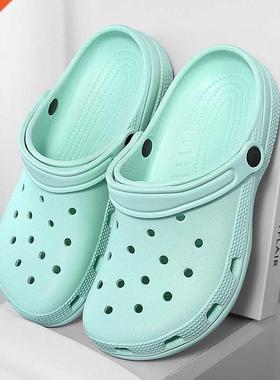 Soft-soled Women Sandals 2022 Summer Ladies Beach Green Shoe