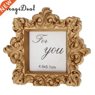 Gold Picture Photo Banquet Wedding Retro Frame Birth Antique