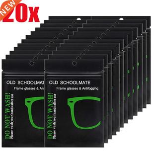 Fog Glasses moistened Reusable Pre Anti Suede 20Pcs Wipes