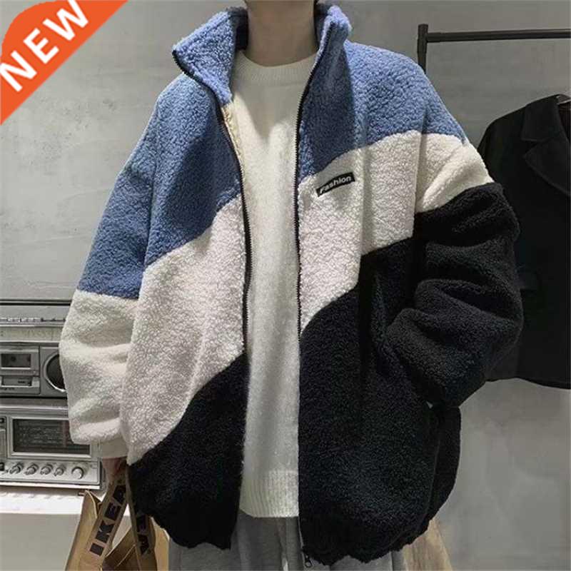 Autumn Winter New Style Men Coats Fashion Warm Lamb Wool Coa