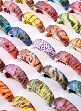 Wholesale Lots 50Pcs leopard print Charms Flower high qualit