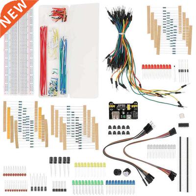 Electronics Component Starter Kit Breadboard Solderless Jump