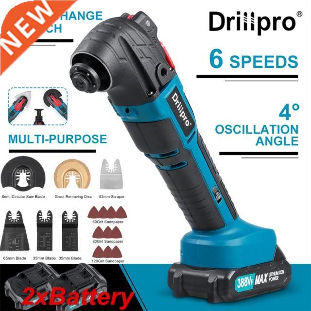 388vf Cordless Oscillating Multi Tool 6 Speed Electric Renov