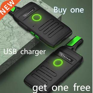 Radios Long Walkie Pack Way Two Range Rechargeable 2022