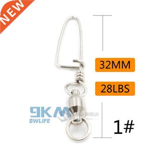 Pack Fishing Coastlock Snap 100 Swivels Bearing