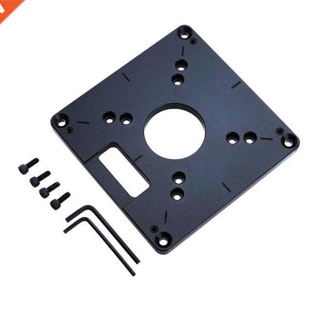 Universal RT0700C Aluminum Router Table Insert Plate Trimmin