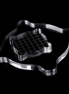 Hot Sell Acrylc Clear Stampng Block Grd and Grp Scrapboo