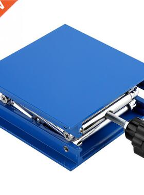 100 x 100mm Blue Electroplated Aluminum Lab Lifting Stand Ra