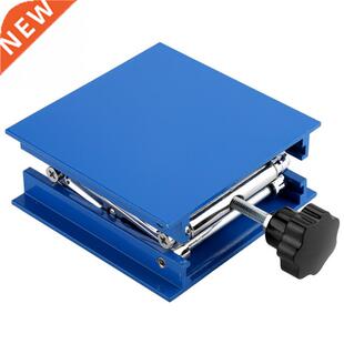100 x 100mm Blue Electroplated Aluminum Lab Lifting Stand Ra