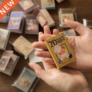 Pads Material Junk lot Journal Book Memo Magic 100pcs Paper