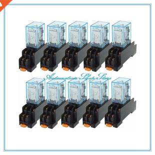 Coil LY2NJ 10pcs DPDT Relay Power 8PIN 10A AC380V New Brand