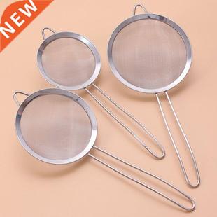 steel Wire Strainer set Flour Oil Stainless Mesh 3pcs Fine