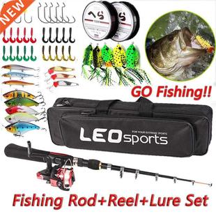 ca?a pescar Set Kit Pesca Se?uelos tel completo