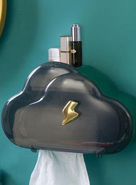 Cloud S Tssue Box Wall Mounted Tolet Paper Storage Box