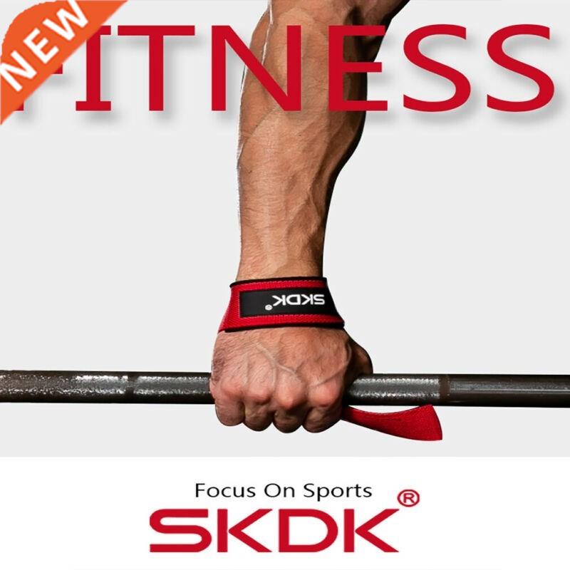 Padded Weight Lifting Training Gloves Wrap Gym Straps Hand B