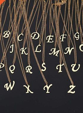DOTIFI For Women A-Z Alphabet Letter Pendant Necklaces Perso