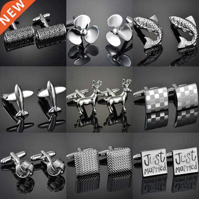 French shirt cufflink for mens Brand designer Cuffs link But