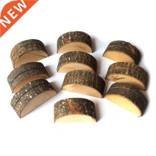 10pcs Rustic Wooden Stump Wedding Party Reception Stand Numb