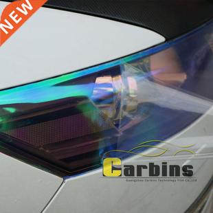 Tint Film Fog Carbins Light Headlight Tail Cover Chameleon