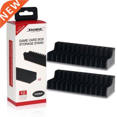 2pcs Game Card Box Storage Stand CD Disk Holder Support For