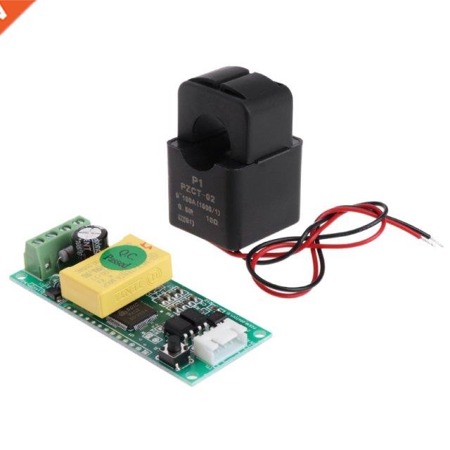PZEM-004T AC 80-260V 100A TTL Port Voltage Current Power Ene