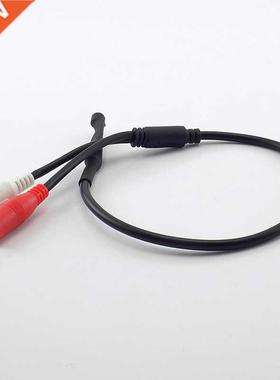 DC 12V Mini CCTV Microphone Pickup Sound Monitor Pickup Audi
