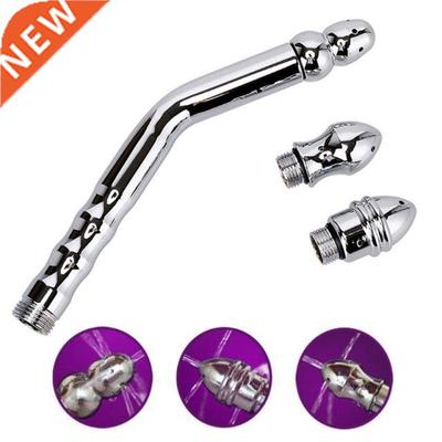 rElbow 3-head Enema Cleaning Flusher Long Tube Aluminum All