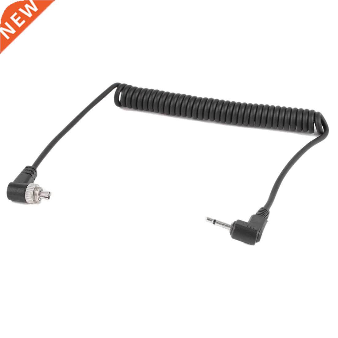 2.5mm to Male PC Flash Sync Cable Screw Lock for Trigger Stu