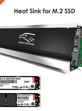 SNOWAN .2 SSD Heat Sink Cooling Tl Pad 2280 Solid Sta