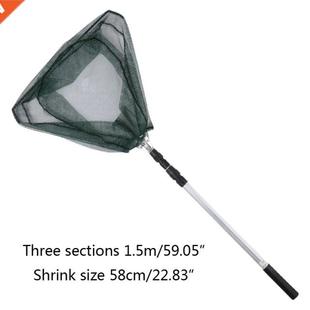 Net Triangle Head 2GB Mesh Fishing Fine Swingin Retractable