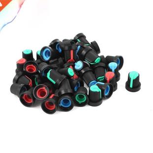 Blue Green Knobs Pcs Cap Control Red Rotary Potentiometer