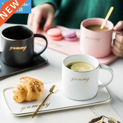 Creative Ceramic Coffee mug european tea cups and saucer set