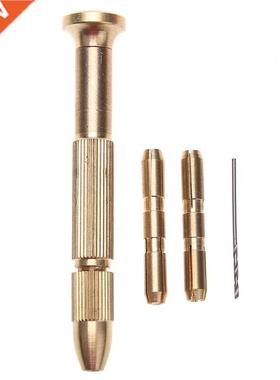 Twist Bit Copper Hand Set with 3 Chucks Drilling Tool Mini T