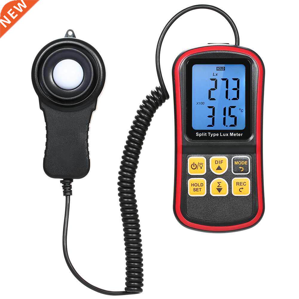 Digital Lux Meter BT Photometer Luxmeter Split Type LCD Hand