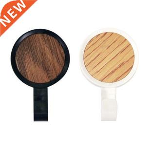 Wood Storage Tie Towel Grain Free Punch Hook Mounted Wall