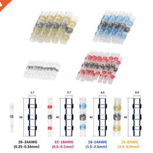 Solder Seal Wire Connectors Waterproof Heat Shrink Butt Tube