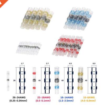 Solder Seal Wire Connectors Waterproof Heat Shrink Butt Tube