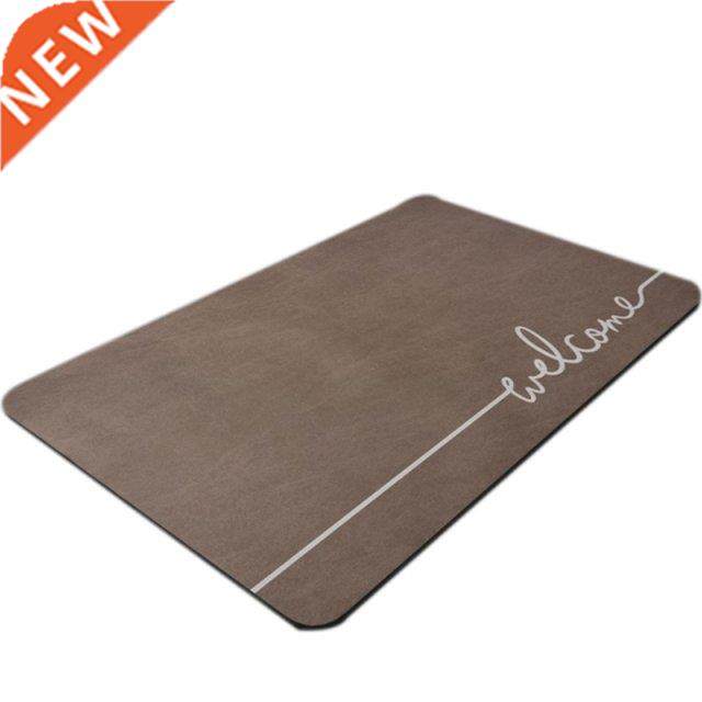 Bath Mat Water-absorbent Nonslip Mat Bathroom Rug Toilet Qui