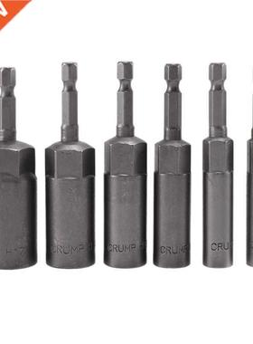 6Pcs 6mm-17mm 80mm Length Extra Deep olt Nut it Set Metric