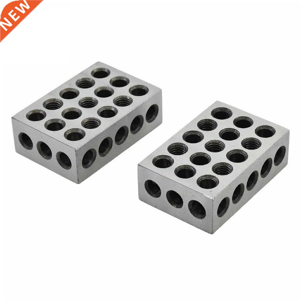 Machine Tool 2Pcs Matched Ultra Precision 1-2-3 Blocks 23 Ho